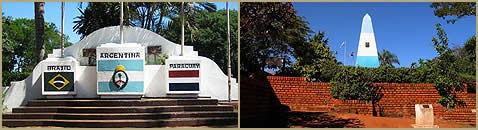 Hito Tres Fronteras en Puerto Iguazu